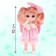 Doll "Sweet Frame" with hairpins, pink