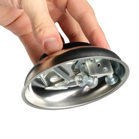 Magnetic plate for locksmith work, diameter 108 mm-2