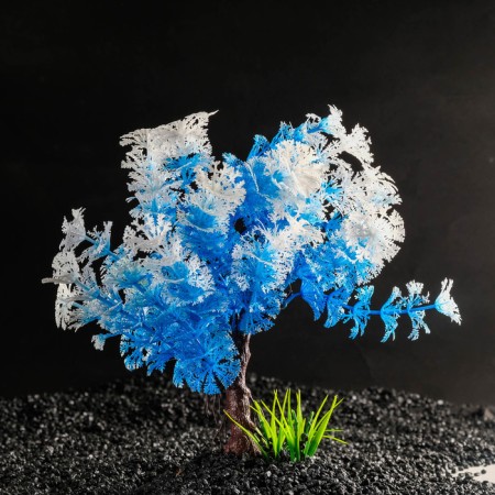 Artificial aquarium plant, 24 x 21 x 5 cm-1