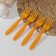 Set of Cesare forks, 4 pcs, Mix color