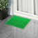 Coating carpet bristle without the base "grass", 40 × 53 cm, green