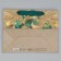 Craft horizontal package "New Year's Emerald", MS 23 x 18 x 10 cm, New Year