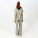 Women's costume (T -shirt, trousers) minku: enjoy olive color, size 42