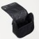 Cosmetic bag, a lightning department, with a handle, with a hook, black color