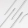 Sewing needles, 3.7 / 4.2 / 4.7 / 5.4 / 4.8 / 5.7 / 7.2 / 7.5 cm, d = 0.3 / 0.5 / 1 /1, 2 mm, 27 pcs, with a filamenter