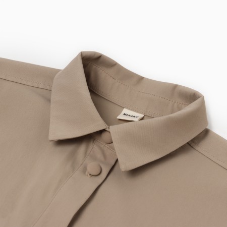 Women's dress Minaku: Safari Mini Beige Color, Rr. 48-6