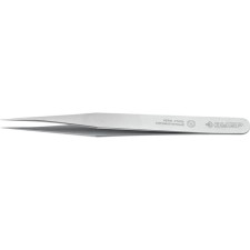 Antimagnetic bison tweezers, professional, straight, precision, 140 mm