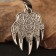 Charm "Printing Veles, a paw of a bear", metal pudter, art casting