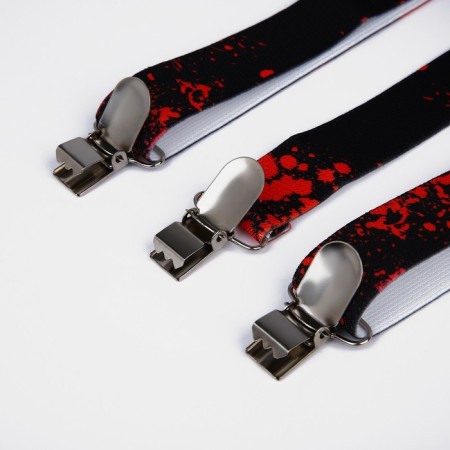 Adults adults, width 2.5 cm, black/red color-2