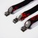 Adults adults, width 2.5 cm, black/red color