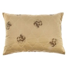 Pillow Adamas Sonya camel wool 50x70cm, polyester case, bag