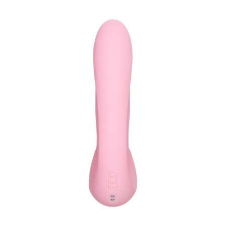 Multifunctional stimulator of the Jos Juna clitoris, pink color, 15 cm-9