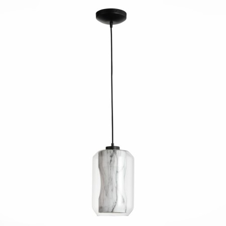 STL LUCE Sus. SL1169.103.01. Marmo. 1x40 W, E27, 20x20x32 cm, black color