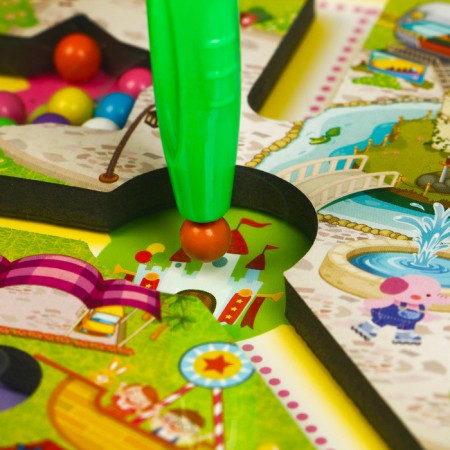 Game set Labyrinth "Summer Park", marker board, 2 × 36 × 27.5 cm-3