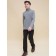 Turtleneck for a boy Pelican, height 146 cm, dark gray color