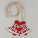 New Year's decoration from EVA "Bells", on an adhesive basis