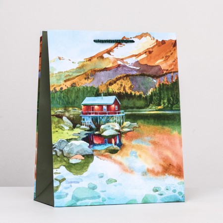 Gift package "House in the mountains", 26 x 32 x 12 cm