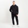 Male costume (sweatshirt/pants), black color, size 48 (l)