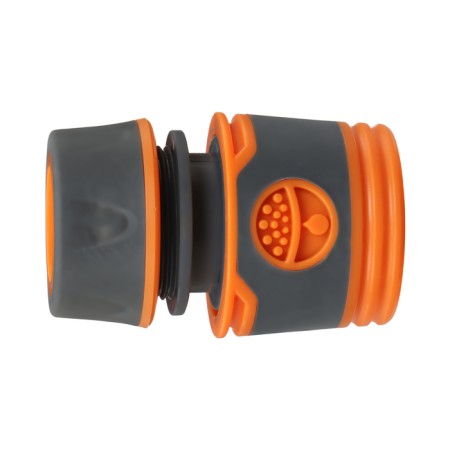 Connector with Aquastop, 1/2 "(12 mm), fast -fast connection, rubberized plastic, Greengo-2