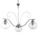 Harmy chandelier 3khe27 40W silver 58x58x41 cm Bayerlux