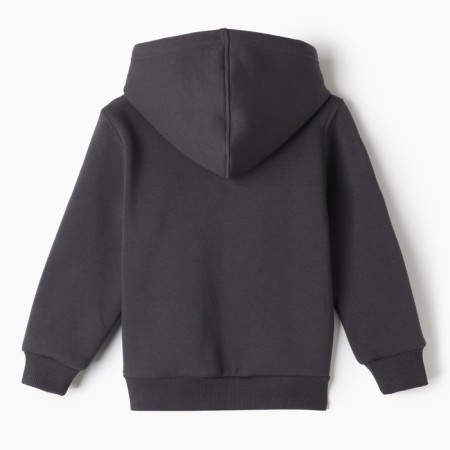 Children's sweatshirt, gray color, height 98 cm-3