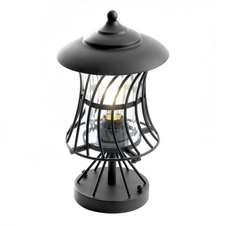 Garden-park lamp Feron PL524, IP44, E27, 60 W, 200x200x360 mm, black color-2