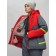 Ski suit female, size 54, red color