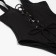 Swimsuit Women's Asset Minaku is monophonic, black color, size 46