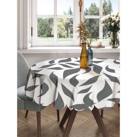 Tablecloth “leaves of oblivion”, round, Saten, d = 150 cm