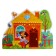 Figure puzzles 4 in 1 "Funny animals", 9, 12, 15, 20 elements
