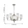 Suspend chandelier STINE 650 mm, E14