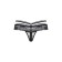 Thong Softline Collection, black color, size S/m