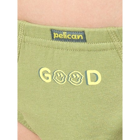 Panties for boys, height 92 cm, dark blue color, olive, khaki, 3 pcs-1
