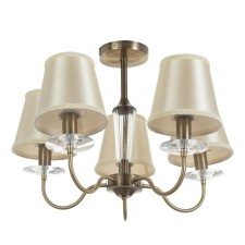 Avtal chandelier 5xe14 40w bronze 58x58x80 cm Bayerlux