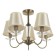Avtal chandelier 5xe14 40w bronze 58x58x80 cm Bayerlux