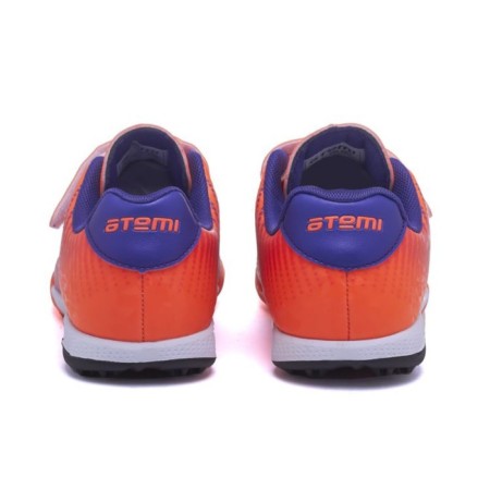 BUTS football ATEMI SBA-006 Turf Kids, Orange/Purple, size 32-7