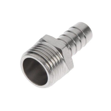 STI fitting, 1/2 "x 12 mm, external, nickelled brass-1