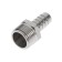 STI fitting, 1/2 "x 12 mm, external, nickelled brass