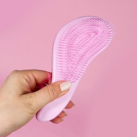 Massage comb, 8 × 18.5 cm, PVC box, color mix-6