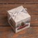 Folding box "Winter landscape" 10 x 10 x 10 cm