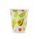 Paper glass "Avocado", 250 ml, 6 pcs.