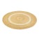 June carpet round with white inserts Ethnic, size 150 cm