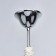 Causte "Consuelo", size 67x123x67 cm, 240W 6xe14 IP 20