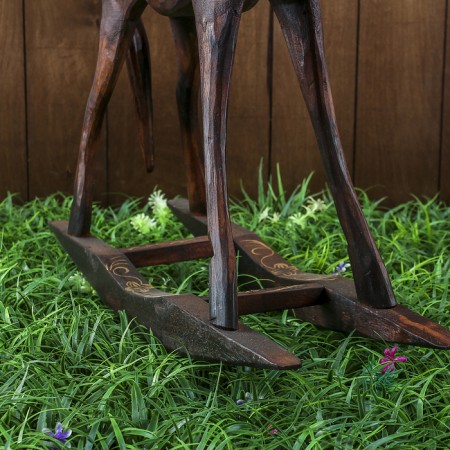 Souvenir tree "Horse rocking" 45x12x45 cm-6