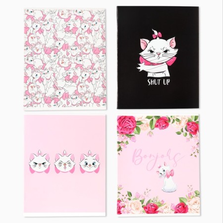 A set of notebooks 48 sheets, in a cage, A5, cats-aristocrats