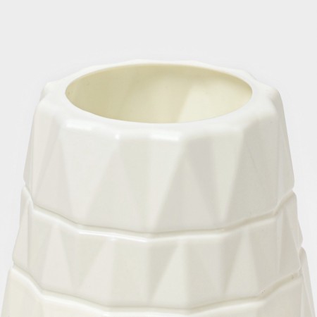 Vase for flowers, plastic, 2.5 l, 9.5 × 6 × 30 cm, white-2