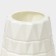 Vase for flowers, plastic, 2.5 l, 9.5 × 6 × 30 cm, white