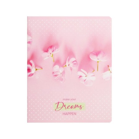 Notebook of 48 sheets in the "Girls" line, cover coated cardboard, offset unit, mix-9