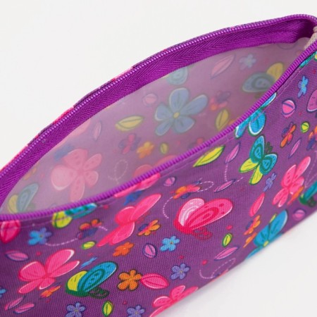Lightning cosmetic bag, purple color-2