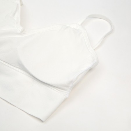 Female set (top, panties) color white, size 42-44-7
